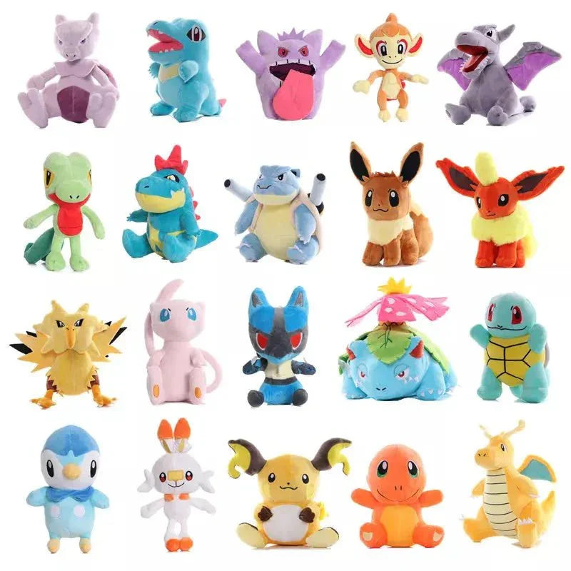 Pokémon Plush Toys - Soft Stuffed Pokémon Dolls | Pikachu, Charizard & More