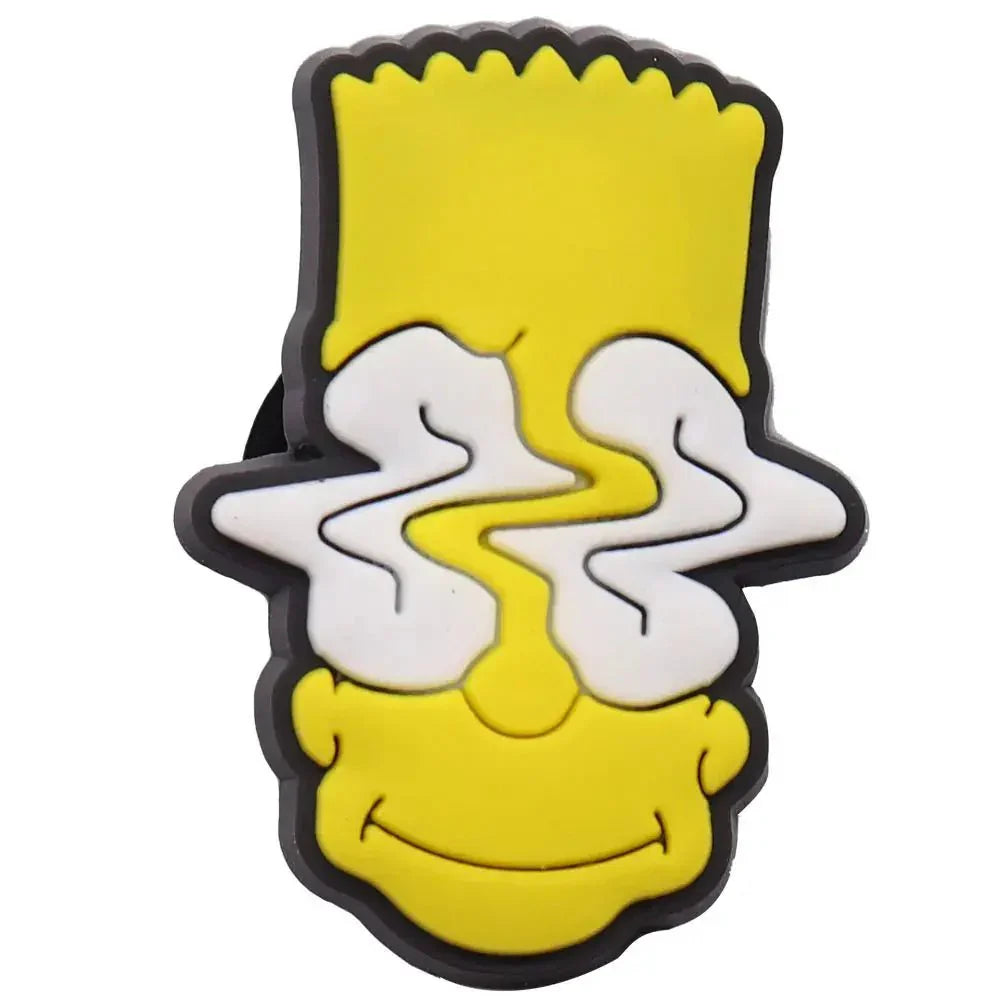 PVC The Simpsons Shoe Charms for Party Decor - 1 Pack