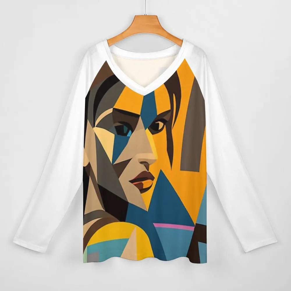 Women's Loose Long Sleeve Tee - Tomb Raider Shirt | Comfortable Cotton Blend