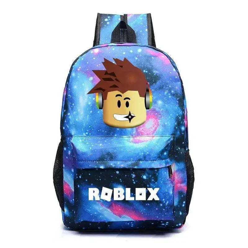 Roblox School Backpack – Durable Kids Backpack With Laptop Compartment Bag