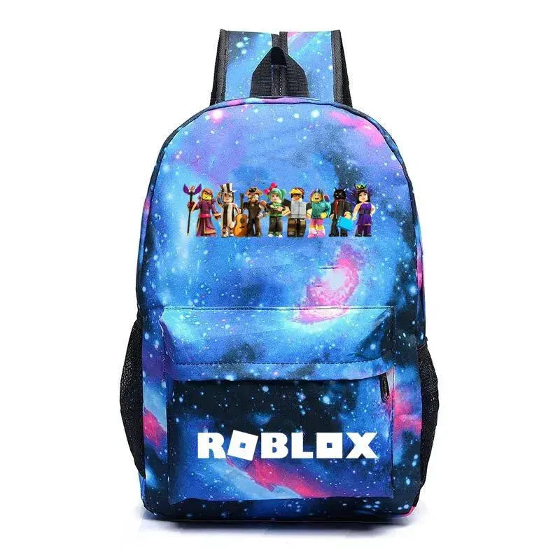Roblox School Backpack – Durable Kids Backpack With Laptop Compartment Bag