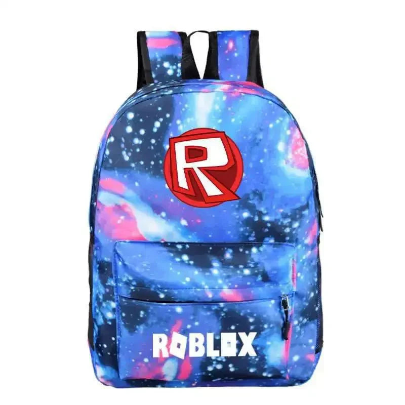Roblox School Backpack – Durable Kids Backpack With Laptop Compartment Bag