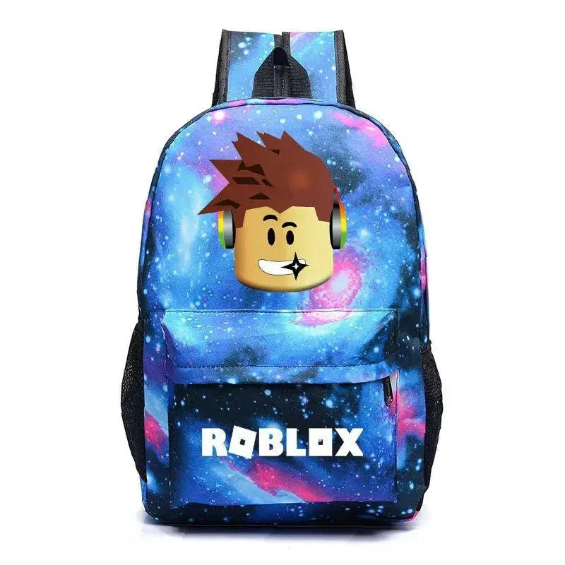 Roblox School Backpack – Durable Kids Backpack With Laptop Compartment Bag