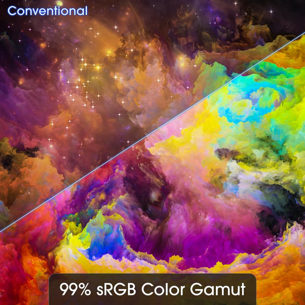 Curved Gaming Monitor 24 Inch Full HD 1080p Display | High Refresh Rate, VESA Wall Mount