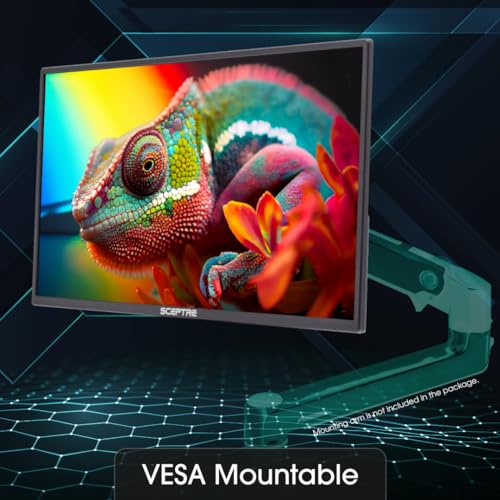 Curved Gaming Monitor 24 Inch Full HD 1080p Display | High Refresh Rate, VESA Wall Mount