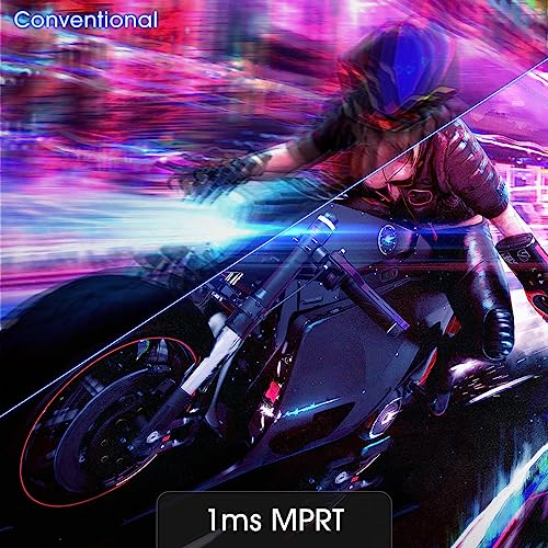 Curved Gaming Monitor 24 Inch Full HD 1080p Display | High Refresh Rate, VESA Wall Mount