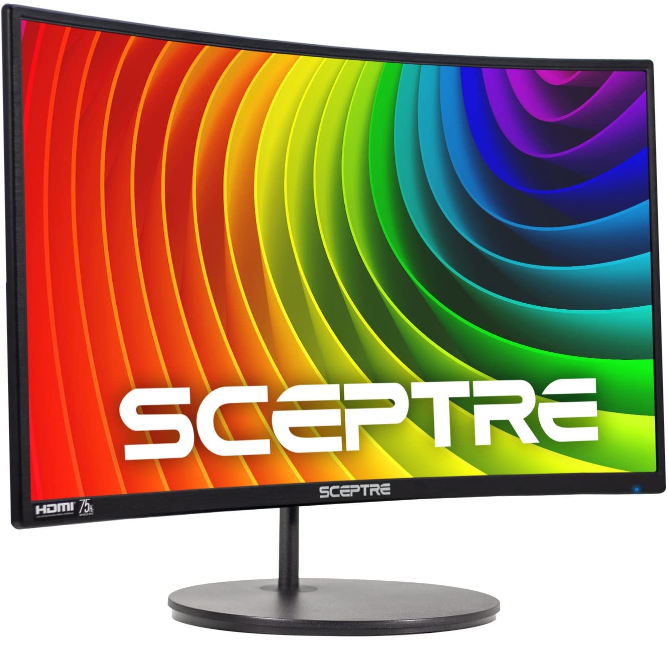 Curved Gaming Monitor 24 Inch Full HD 1080p Display | High Refresh Rate, VESA Wall Mount