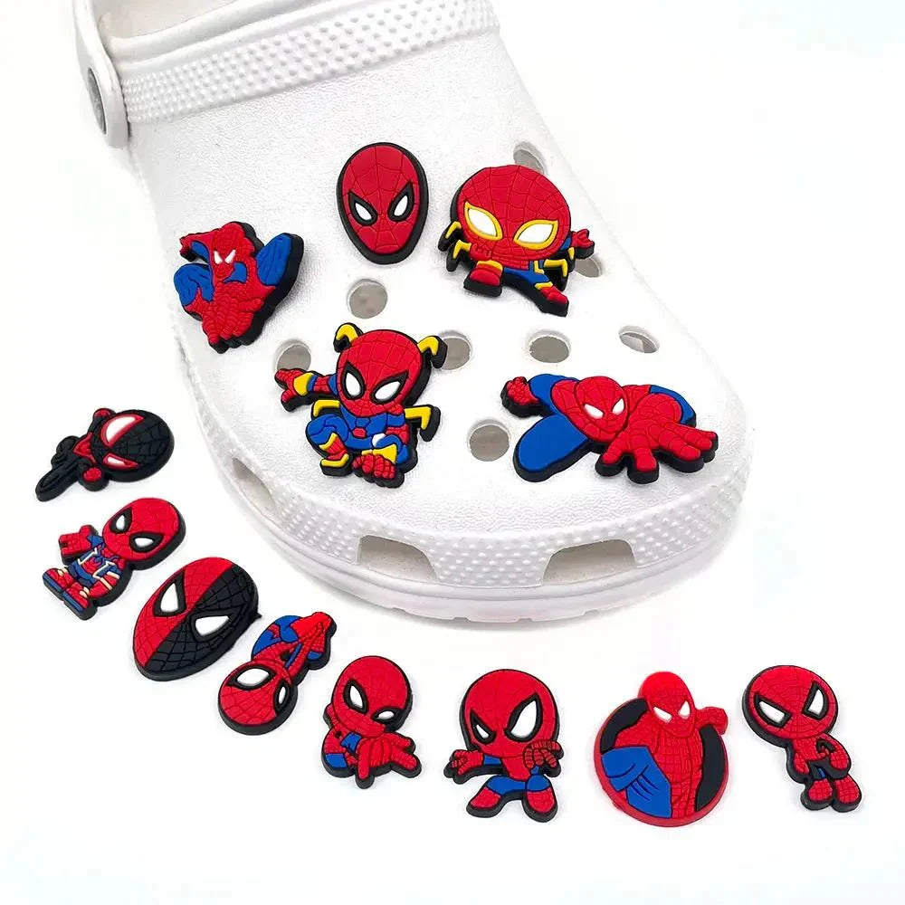Superhero Croc Charms – 13 Piece Charm Set | Custom Shoe Charms & Accessories