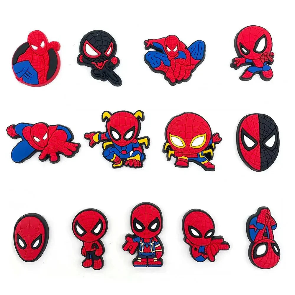 Superhero Croc Charms – 13 Piece Charm Set | Custom Shoe Charms & Accessories