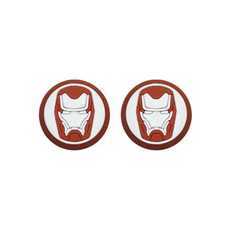 Spiderman Thumb Grip Caps for Playstation 5 and Xbox Series Controllers - Game Joystick Accessories