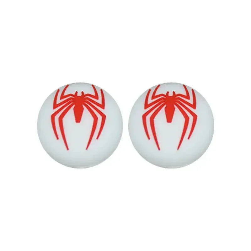 Spiderman Thumb Grip Caps for Playstation 5 and Xbox Series Controllers - Game Joystick Accessories