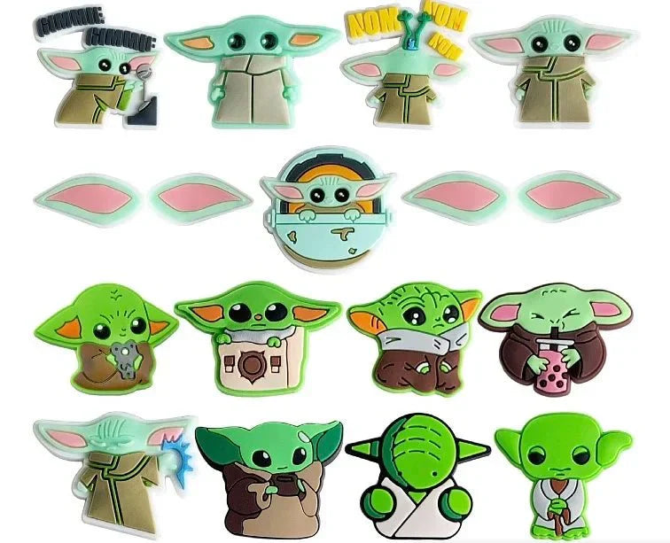 Star Wars Shoe Charms – Cartoon Sandal Clips & Secure Buckle Accessories