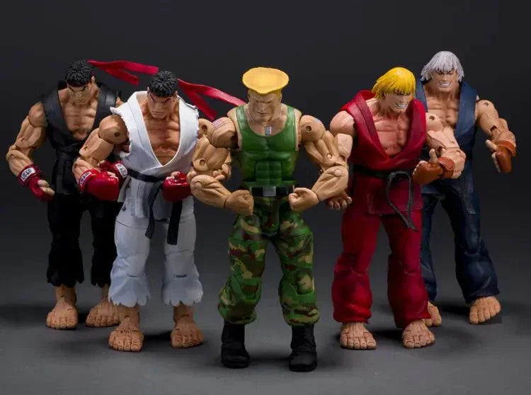 Street Fighter Action Figure – Articulated Model Figure PVC Collectible Toy Set