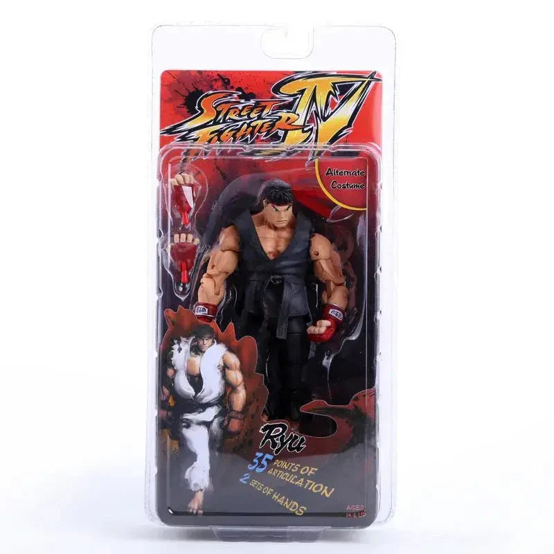 Street Fighter Action Figure – Articulated Model Figure PVC Collectible Toy Set