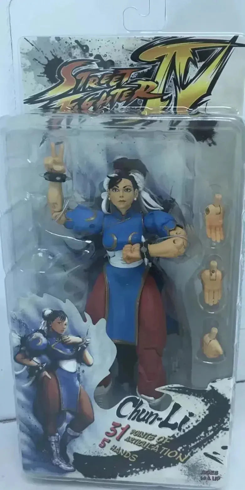 Street Fighter Action Figure – Articulated Model Figure PVC Collectible Toy Set