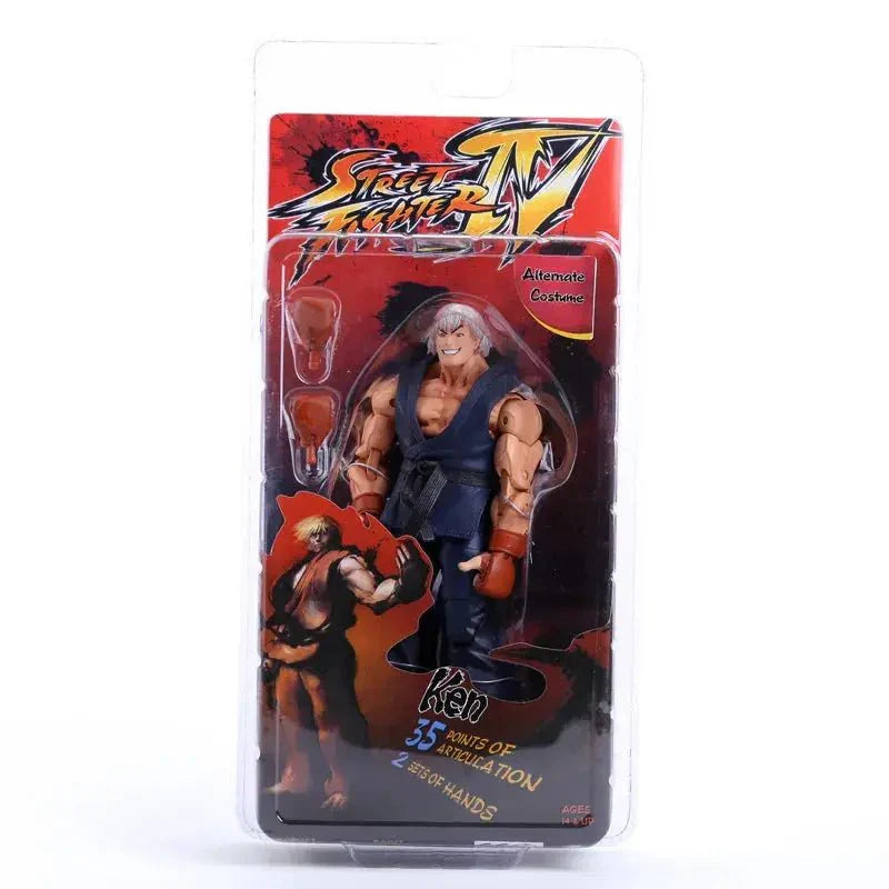 Street Fighter Action Figure – Articulated Model Figure PVC Collectible Toy Set