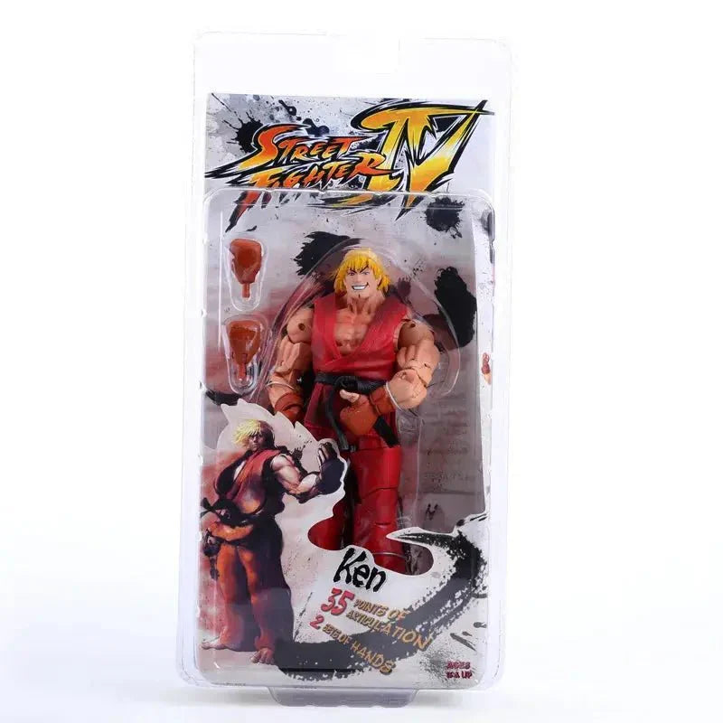 Street Fighter Action Figure – Articulated Model Figure PVC Collectible Toy Set