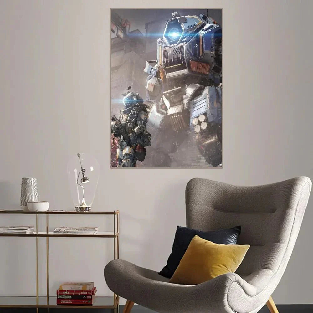 Titanfall 2 Poster – High Quality Gaming Wall Art | 24x36 Large Wall Poster