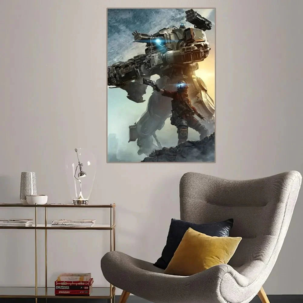Titanfall 2 Poster – High Quality Gaming Wall Art | 24x36 Large Wall Poster