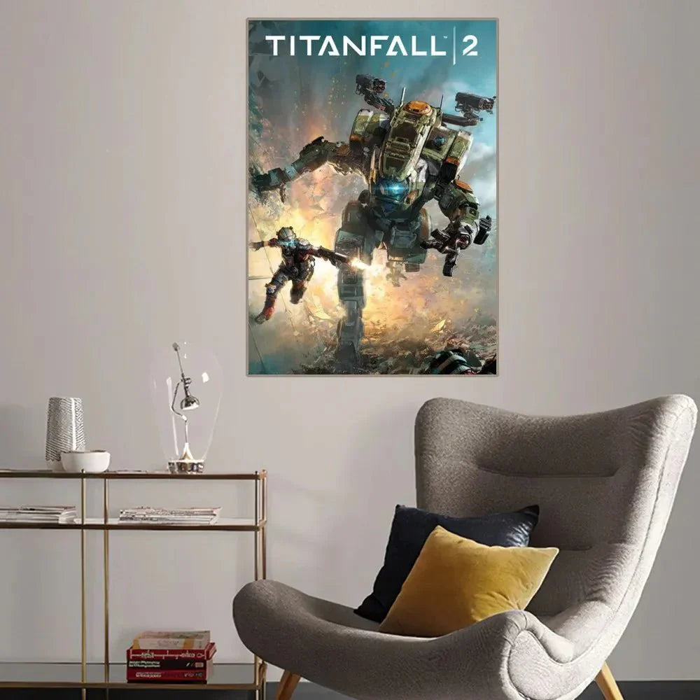 Titanfall 2 Poster – High Quality Gaming Wall Art | 24x36 Large Wall Poster