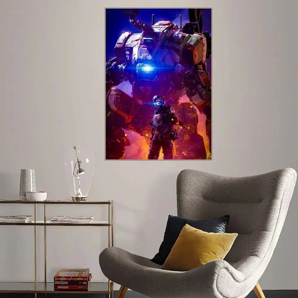Titanfall 2 Poster – High Quality Gaming Wall Art | 24x36 Large Wall Poster