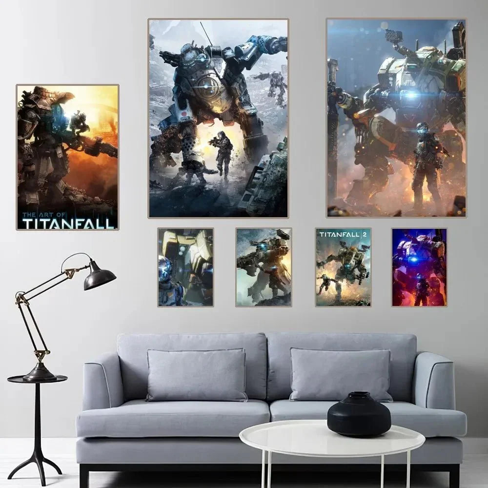Titanfall 2 Poster – High Quality Gaming Wall Art | 24x36 Large Wall Poster