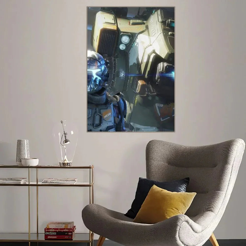 Titanfall 2 Poster – High Quality Gaming Wall Art | 24x36 Large Wall Poster