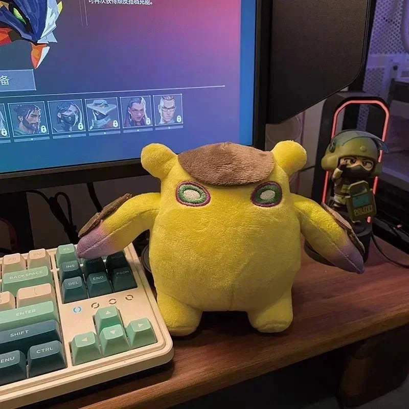 Valorant Wingman Plush – Soft Cotton Stuffed Plush With Removable Boba Toy