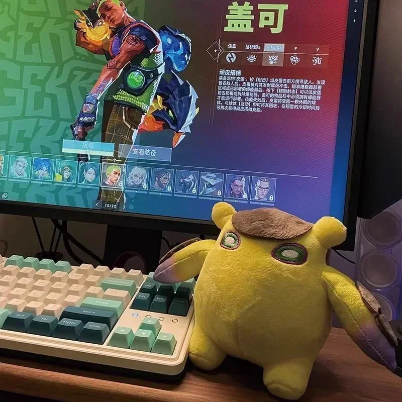 Valorant Wingman Plush – Soft Cotton Stuffed Plush With Removable Boba Toy