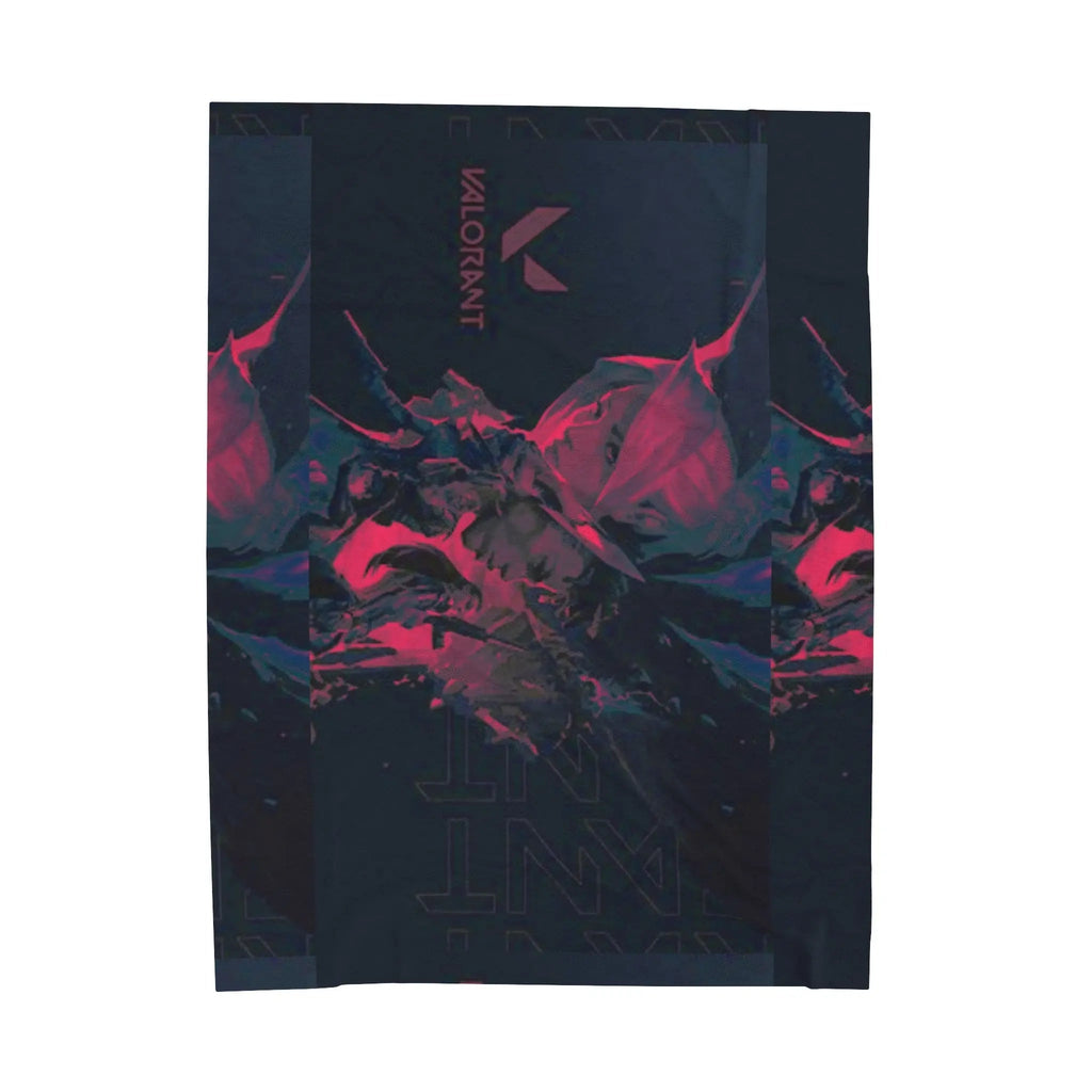 Valorant Dark Velveteen Blanket