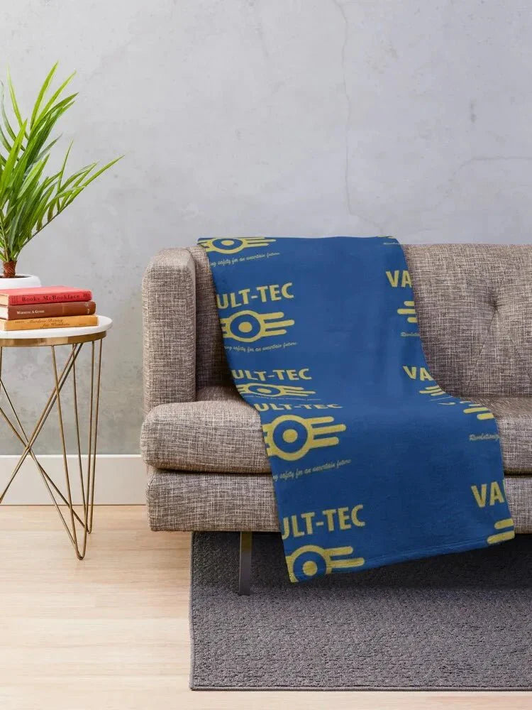 Vault-Tec Travel Throw Blanket