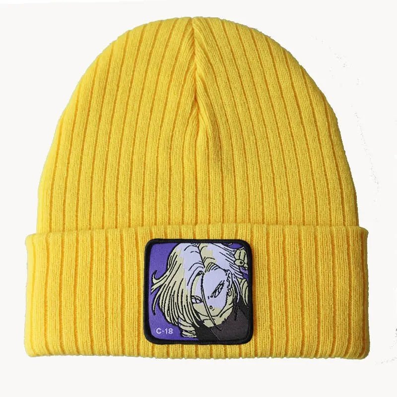 Dragon Ball Winter Cap – Acrylic Knit Beanie | Cozy Anime Character Headwear