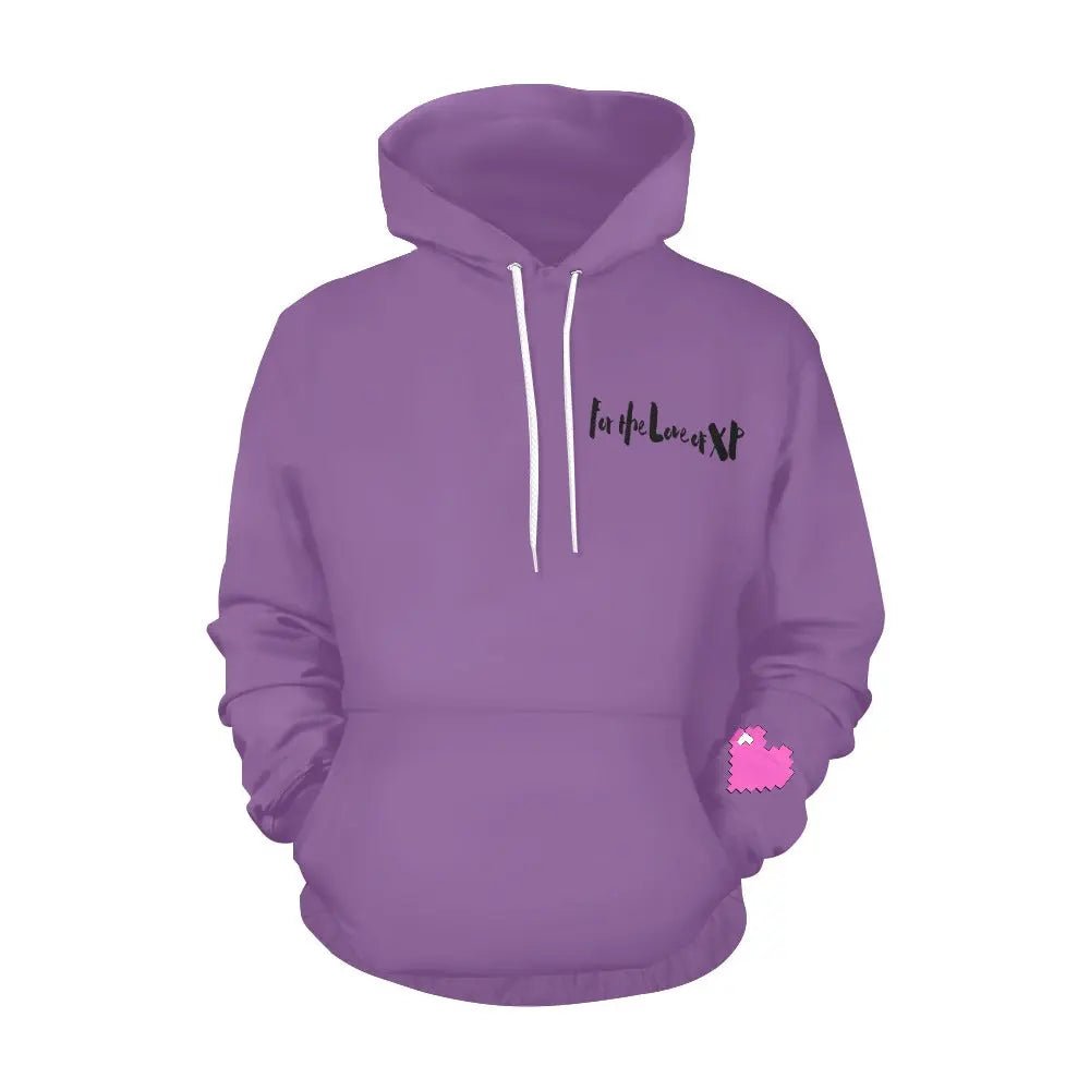 Women's Printed Hoodie - Cozy All Over Print Hoodie with Drawstring Hood & Kangaroo Pocket