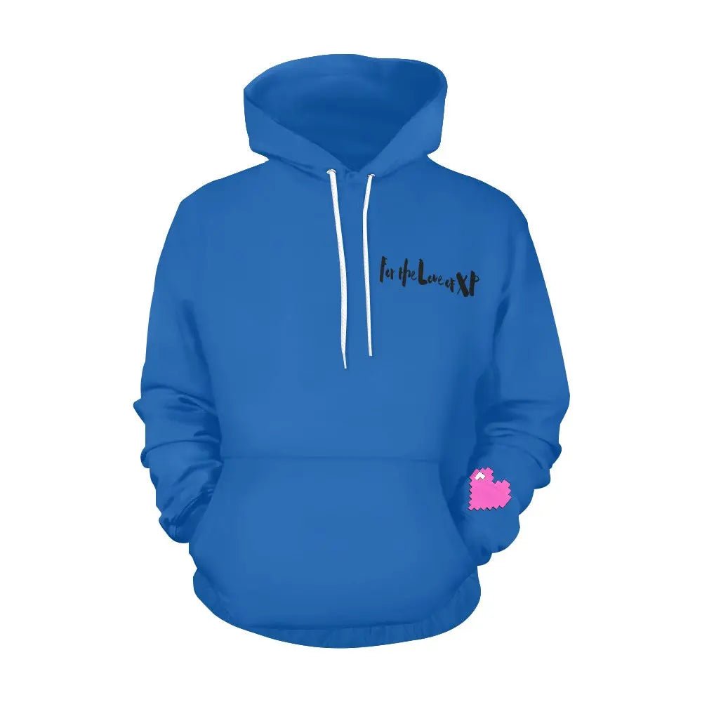 Women's Printed Hoodie - Cozy All Over Print Hoodie with Drawstring Hood & Kangaroo Pocket