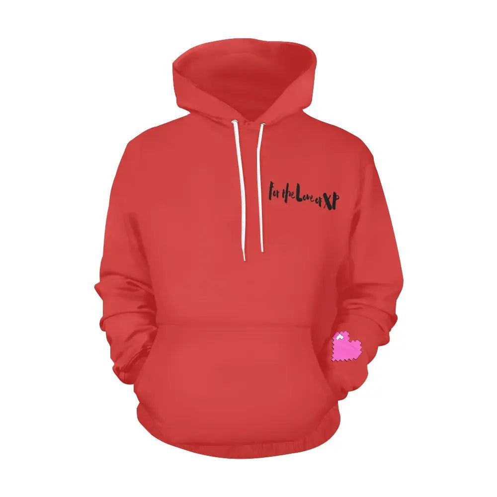 Women's Printed Hoodie - Cozy All Over Print Hoodie with Drawstring Hood & Kangaroo Pocket