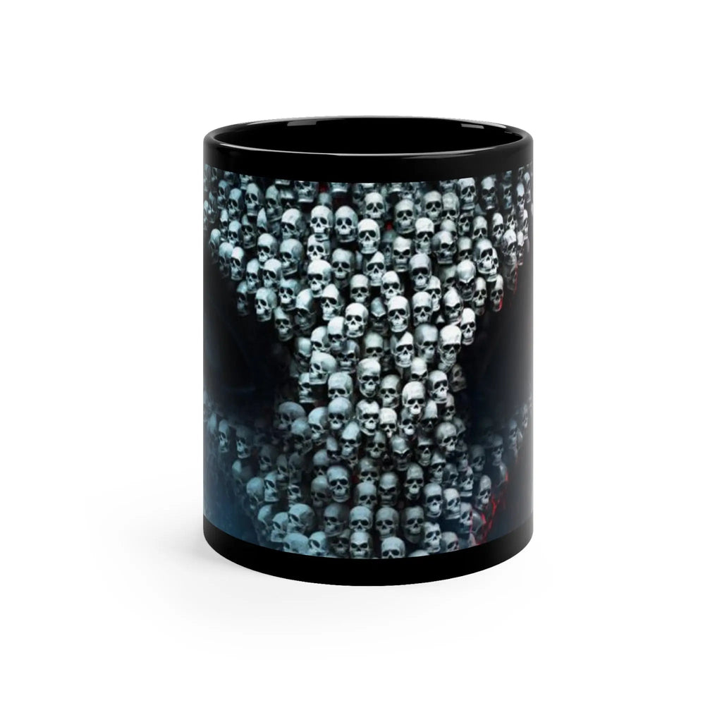 Ceramic Coffee Mug – 11 oz Black Ceramic Mug With Easy Grip Handle